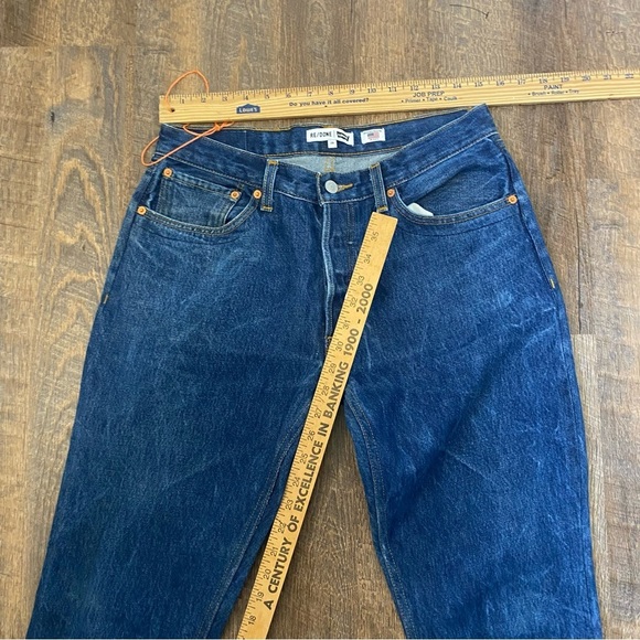 Re/Done+Levi’s 70s Stovepipe HiRise Button fly Straight Leg style001-3WLSSSIZE - Picture 7 of 16